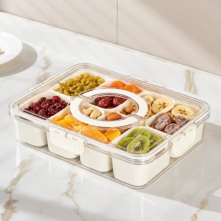 Portable Divided Food Storage Container