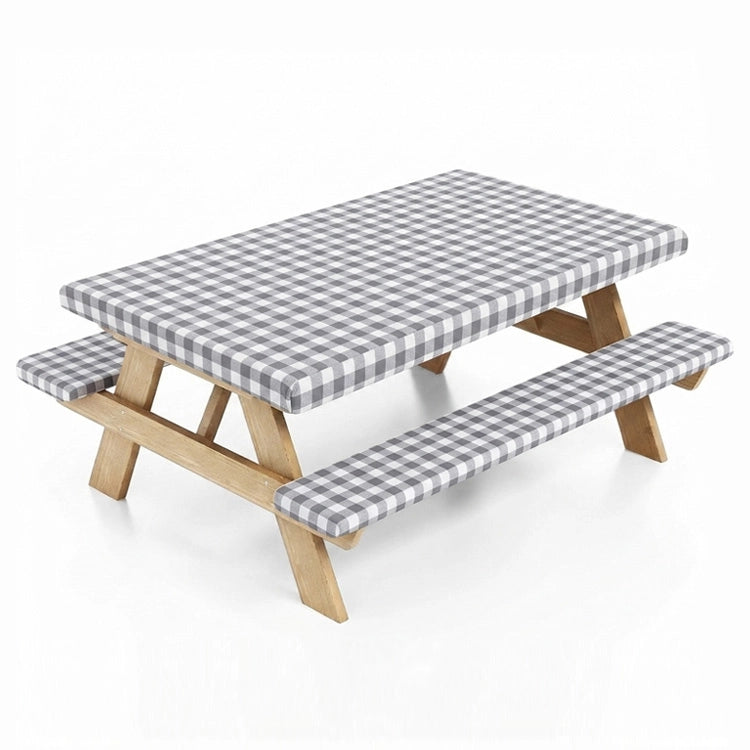 Stretch-Fit Picnic Table Cover Set