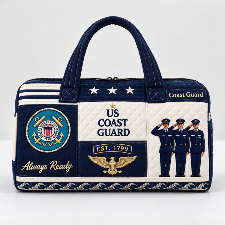 Hand-Finished U.S. Military Heritage Quilted Duffel Bag