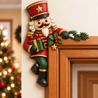 Peekaboo Christmas Corner Decor – 8 Festive Door Frame Characters