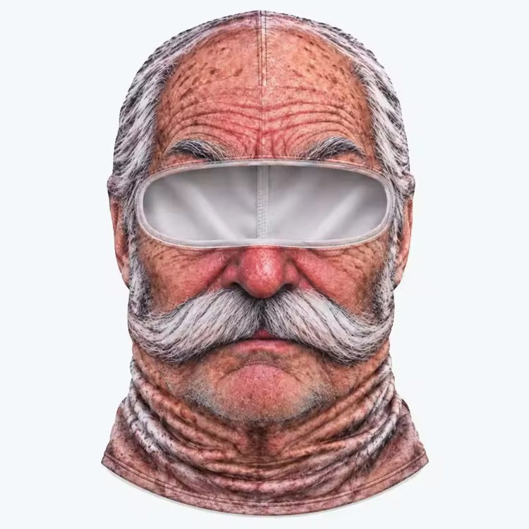 Funny Grandpa Face Balaclava