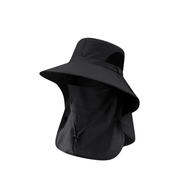 Full-Cover Summer Protection Hat — Stay Cool, Covered & Comfortable Outdoors