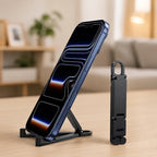 Foldable Aluminum Keychain Phone Stand
