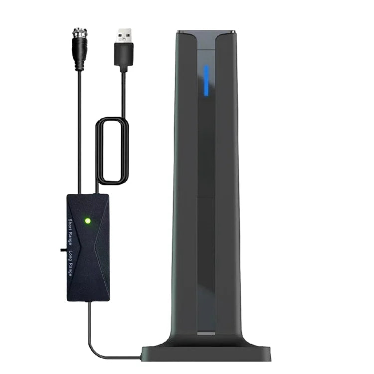 Digital TV Antenna For Smart TV – Indoor HDTV Antenna With 360° Signal Reception