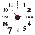 DIY Acrylic Wall Clock