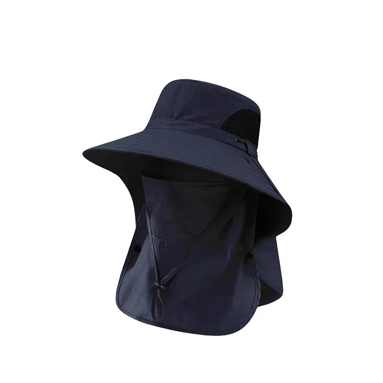 Full-Cover Summer Protection Hat — Stay Cool, Covered & Comfortable Outdoors