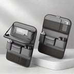 Premium Nappa Seat Organizer with Foldable Tray — Sleek, Durable & Ultra-Soft