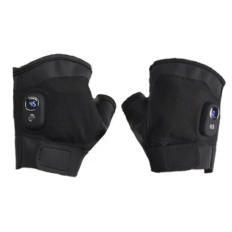 Instant Heated Fingerless Gloves — Warm Your Hands in Seconds