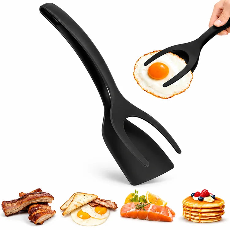 2-in-1 Flip Spatula Tongs