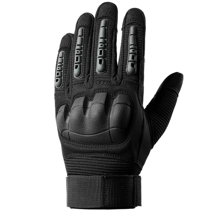 Heavy-Duty Outdoor Tactical Gloves with Touchscreen Fingertips