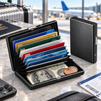 10-Card Stainless Steel RFID Blocking Wallet