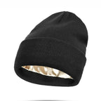 Satin-Lined Beanie — Warmth Without Static or Frizz