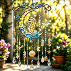 Ocean Charm Crystal Wind Chime