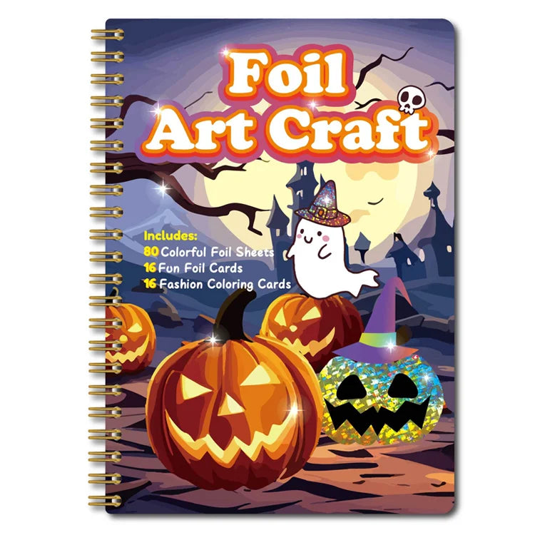 Foil Art Craft Book For Kids