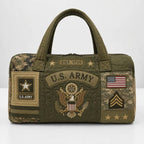 Hand-Finished U.S. Military Heritage Quilted Duffel Bag