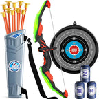 LED Light-Up Kids Bow & Arrow Target Set