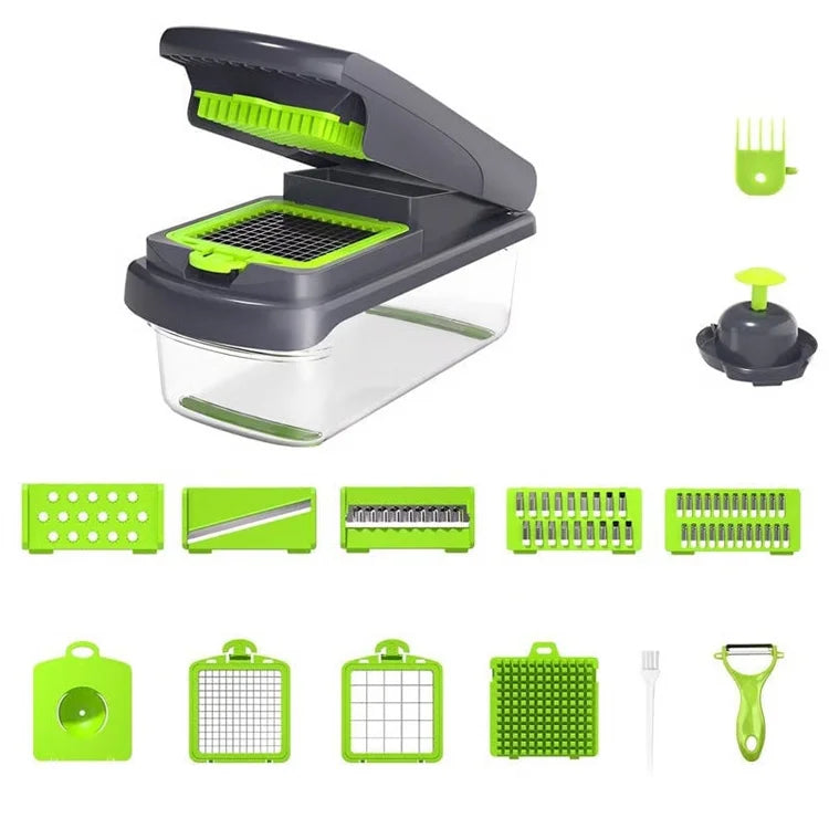 15-in-1 Veggie Cutter – Prep in Seconds, Not Minutes