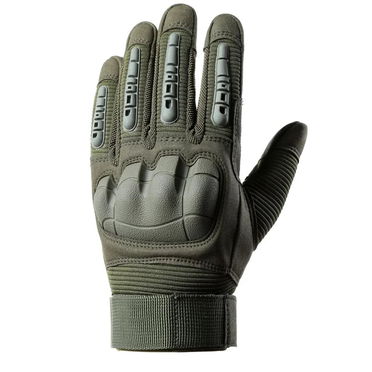 Heavy-Duty Outdoor Tactical Gloves with Touchscreen Fingertips
