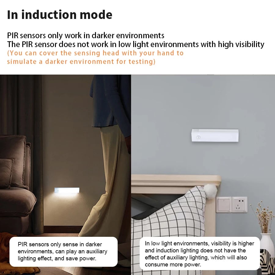 🔥LAST DAY SALE UP TO 61% OFF💡Punch-free Smart Sensor Magnetic Rechargeable LED Lights