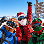 3D Christmas Knit Ski Mask