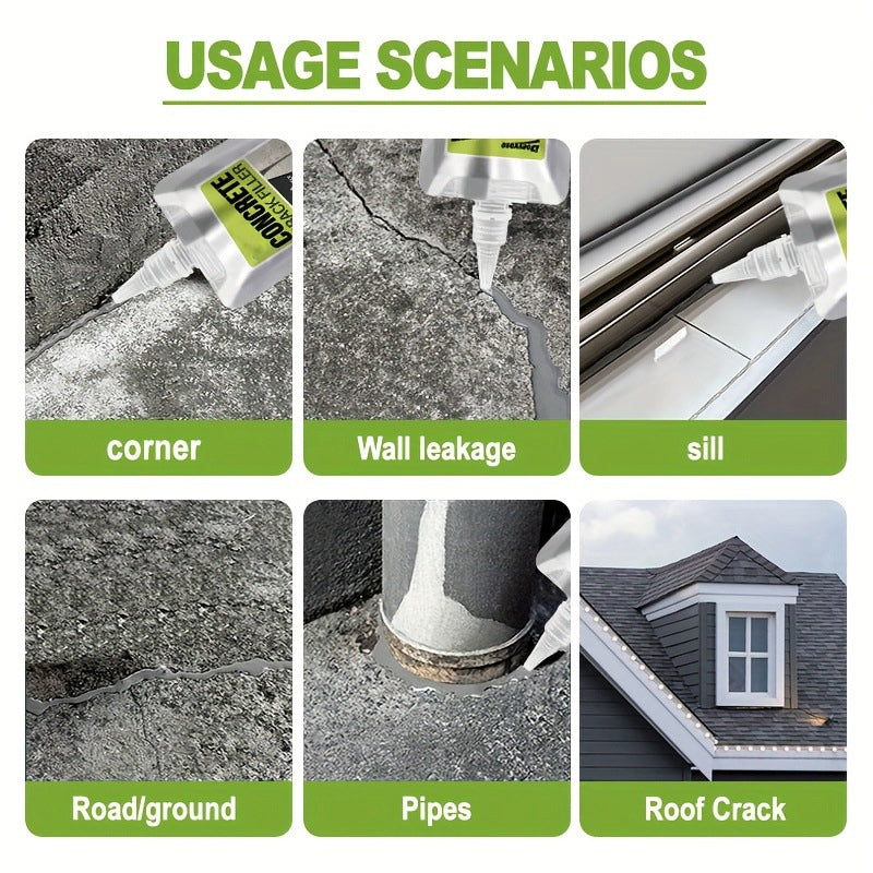 ShieldTite™ Instant Crack Repair Sealant – Waterproof Fix for Walls, Roof & Concrete