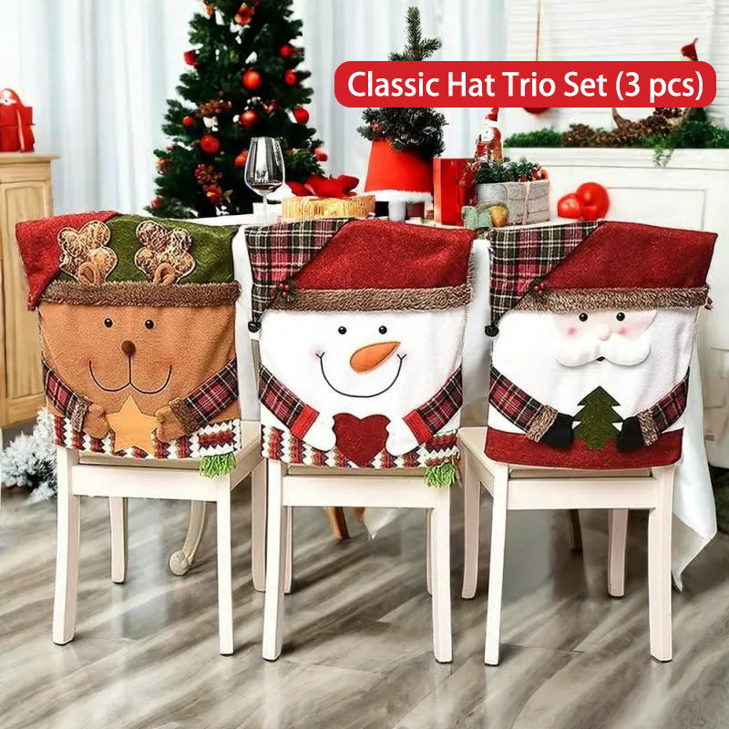 FestiveCharm - Christmas Chair Covers