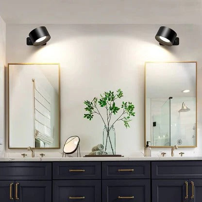 Rechargeable Wall Light with 360° Rotation