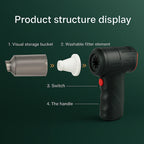 Cordless Car Vacuum Cleaner – 95000Pa Suction, Lightweight & Powerful Handheld