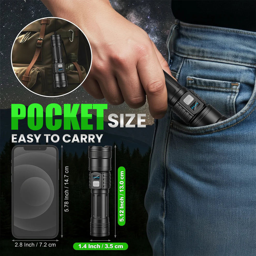 Super Bright Survival Flashlight 🚨Last Day Promotion 60% OFF⏰