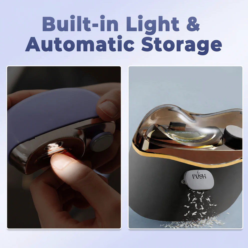 2026 Upgraded 2-in-1 Electric Nail Clipper & Polisher
