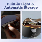 2026 Upgraded 2-in-1 Electric Nail Clipper & Polisher