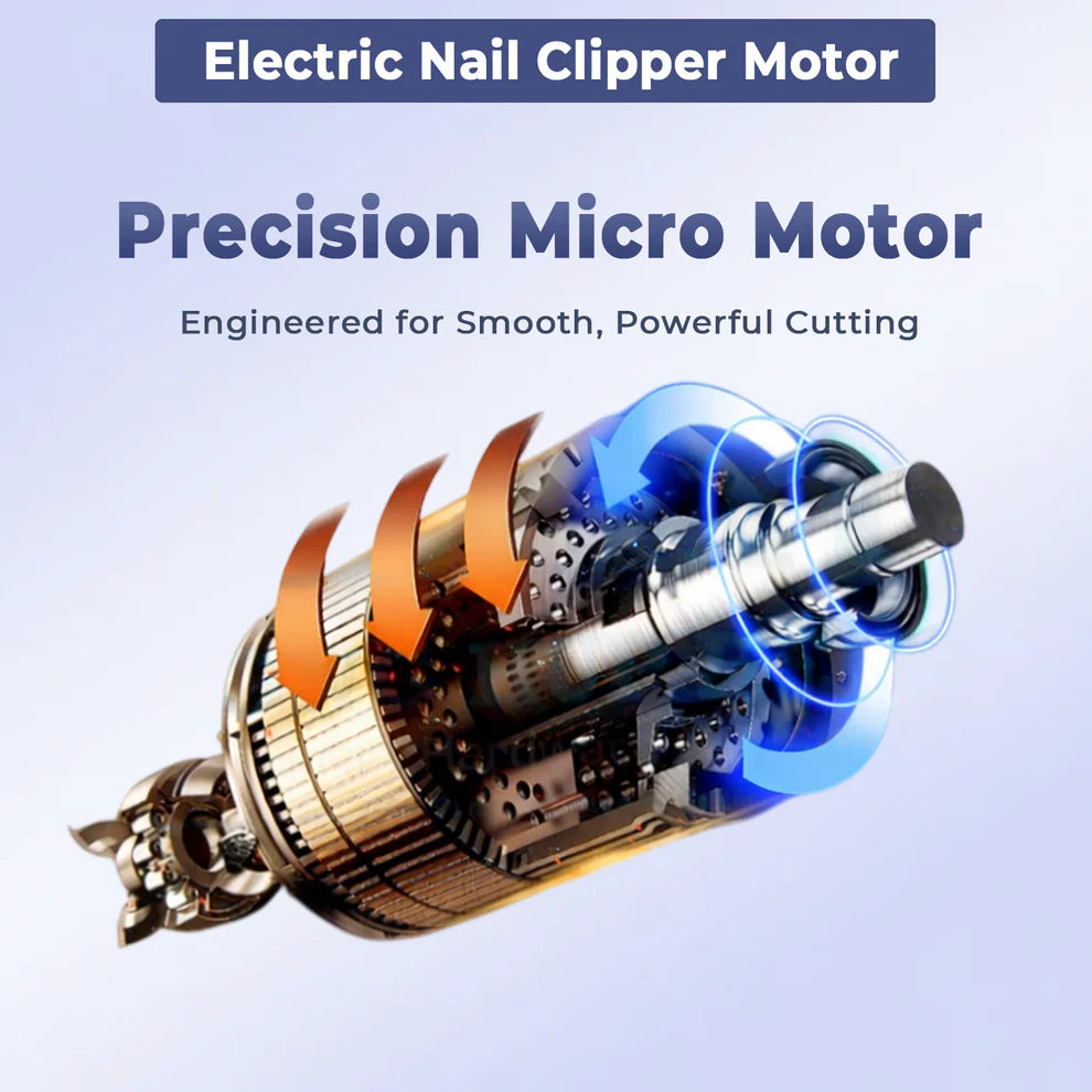 2026 Upgraded 2-in-1 Electric Nail Clipper & Polisher