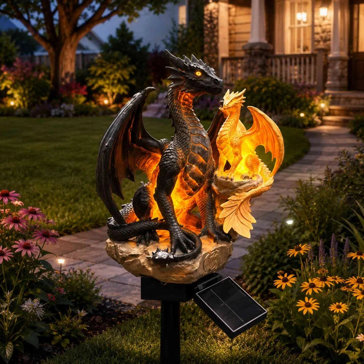Solar Dragon Crystal Garden Light