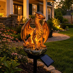 Solar Dragon Crystal Garden Light