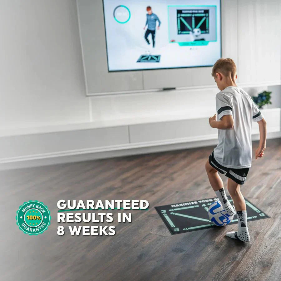 Soccer Training Mat — Improve Footwork, Speed & Ball Control Anywhere