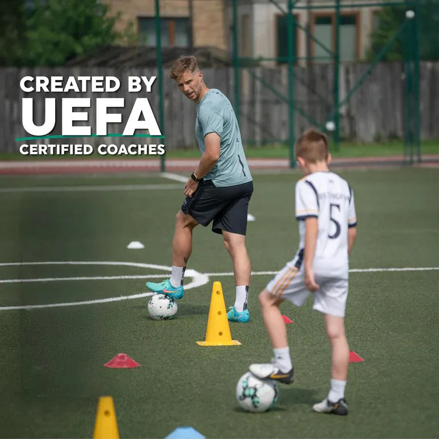 Soccer Training Mat — Improve Footwork, Speed & Ball Control Anywhere