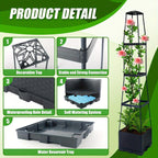 4-Tier Vertical Garden Tower Planter