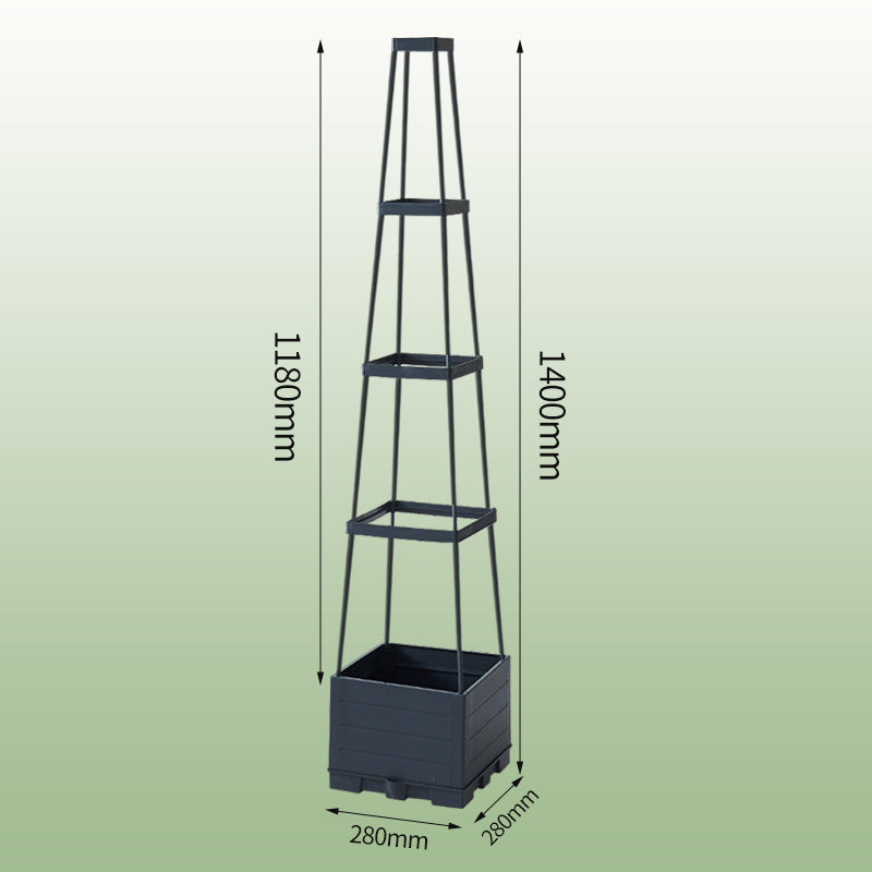 4-Tier Vertical Garden Tower Planter