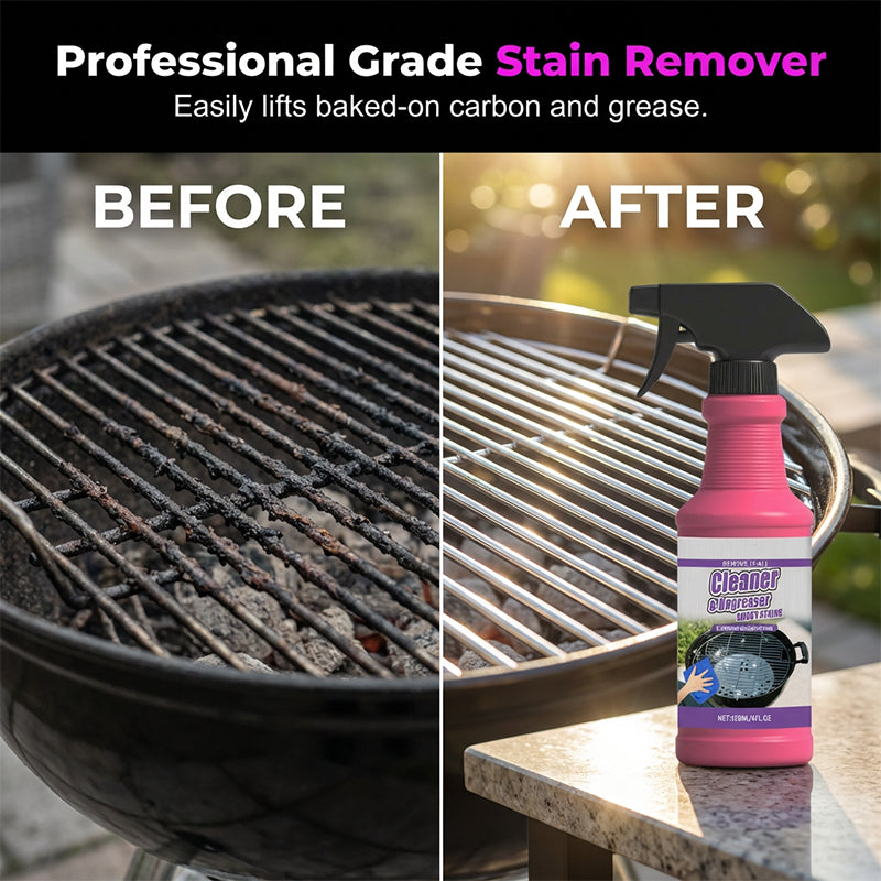 🥳2026 HOT SALE🥳💞50K+ SOLD!✨Fast-Acting Heavy-Duty Grill Degreaser Spray