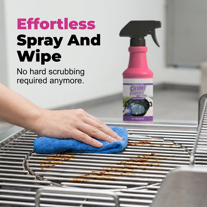 🥳2026 HOT SALE🥳💞50K+ SOLD!✨Fast-Acting Heavy-Duty Grill Degreaser Spray