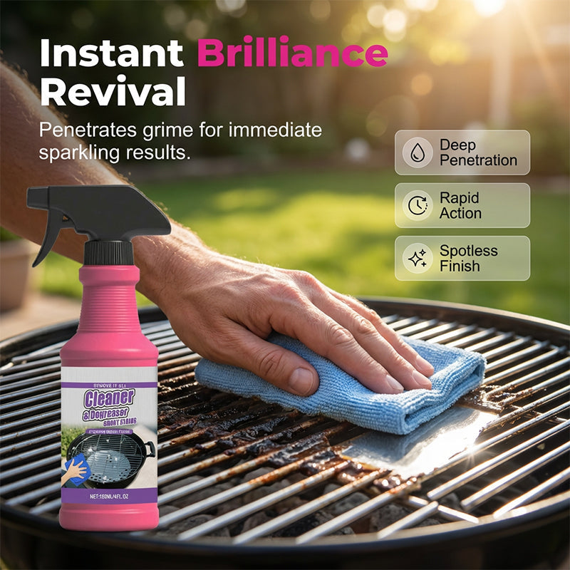 🥳2026 HOT SALE🥳💞50K+ SOLD!✨Fast-Acting Heavy-Duty Grill Degreaser Spray