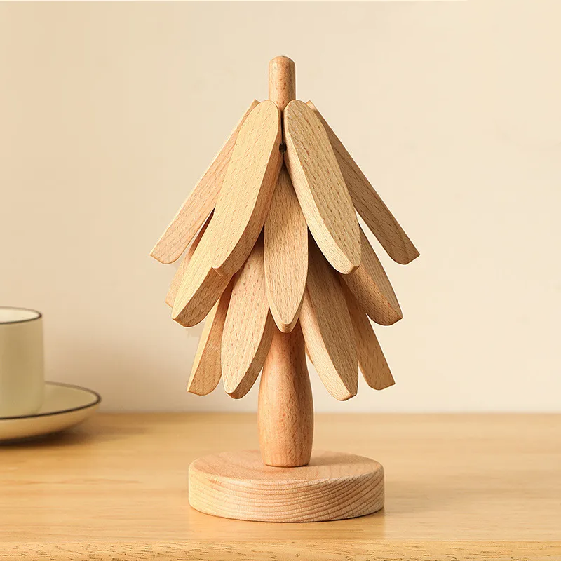 🌲Evergreen Tree Trivet Set