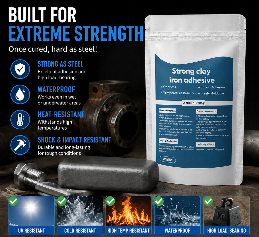 High-Strength Multi-Purpose Repair Clay