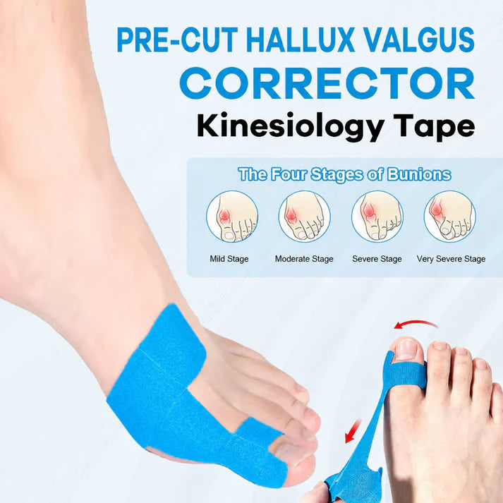 Pre-Cut Bunion Corrector Kinesiology Tape