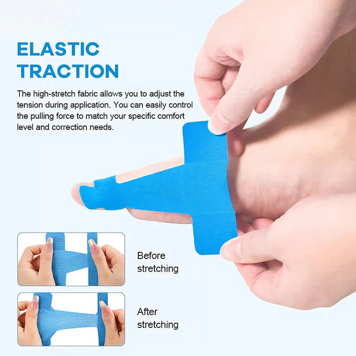 Pre-Cut Bunion Corrector Kinesiology Tape